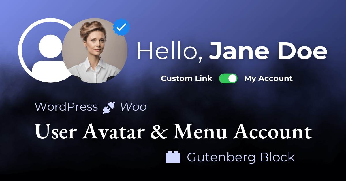 User Avatar Plugin & Menu Account Plugin